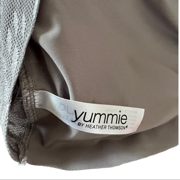 NEW Yummie by Heather Thomson Padded Lace Bra in Mauve Women’s Size Large - Picture 3 of 6